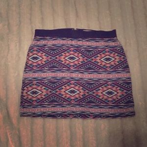 American eagle skirt high waisted boho design